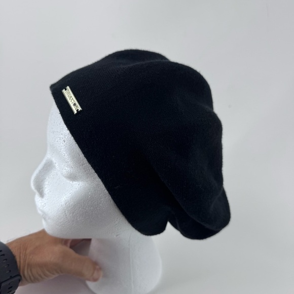 Braxton Black Knit Beanie Winter Hat Cozy Accessories - Picture 3 of 10